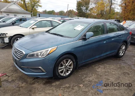 2017 Hyundai Sonata Se z USA, uszkodzony, nr VIN 5NPE24AF9HH568062